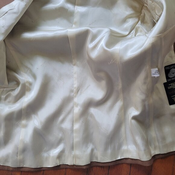 Vintage Aquascutum Camel Blazer, sz XS - Picture 11 of 17
